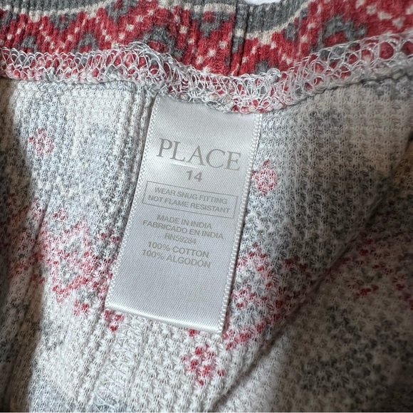 Boys XL X-Large Lot of 3 Pajamas Fleece Thermal Separates One Piece Pants 14 - Picture 10 of 15